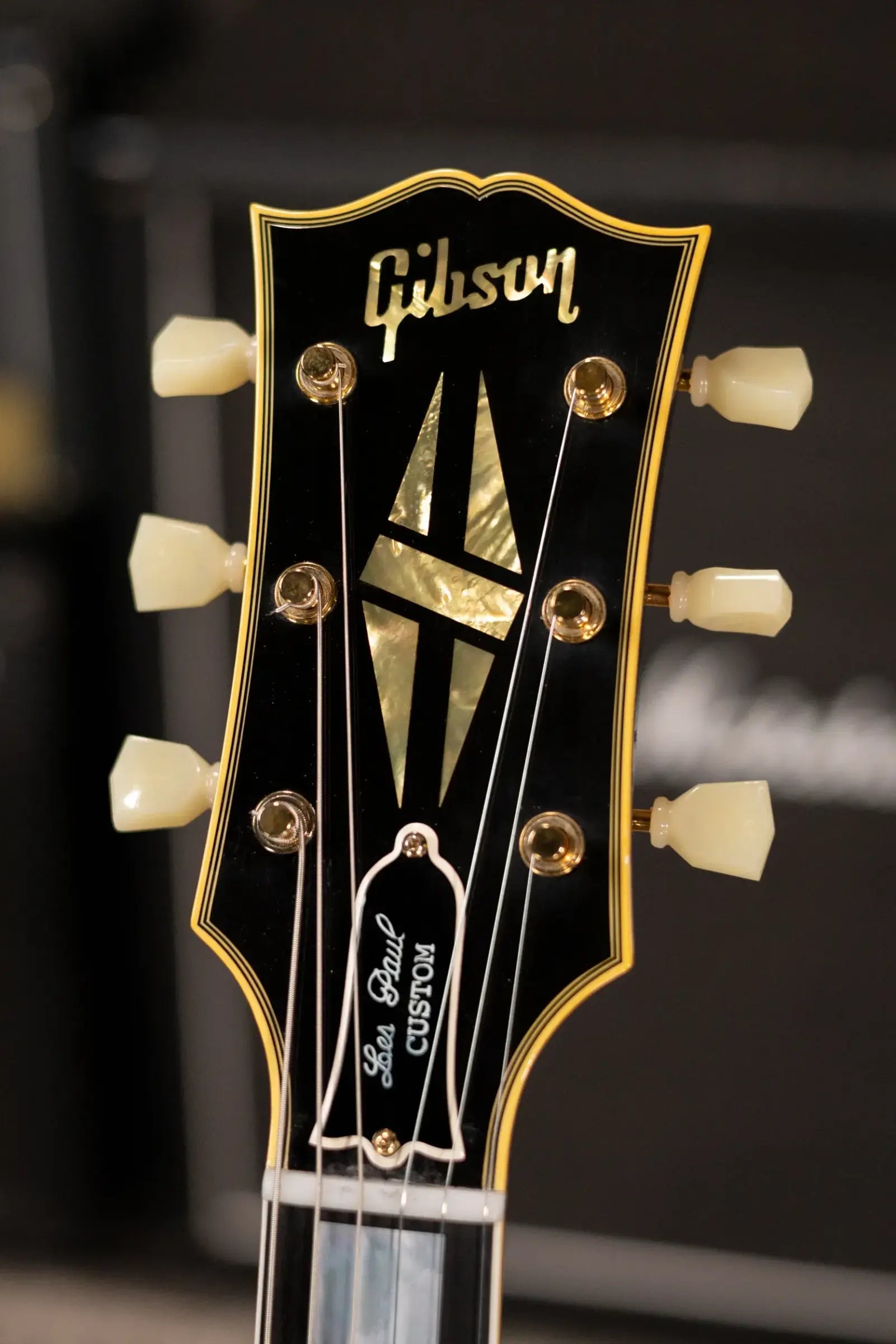 Gibson Custom Shop '54 Les Paul Custom Reissue Electric Guitar - Ebony with Hardshell Case - Used