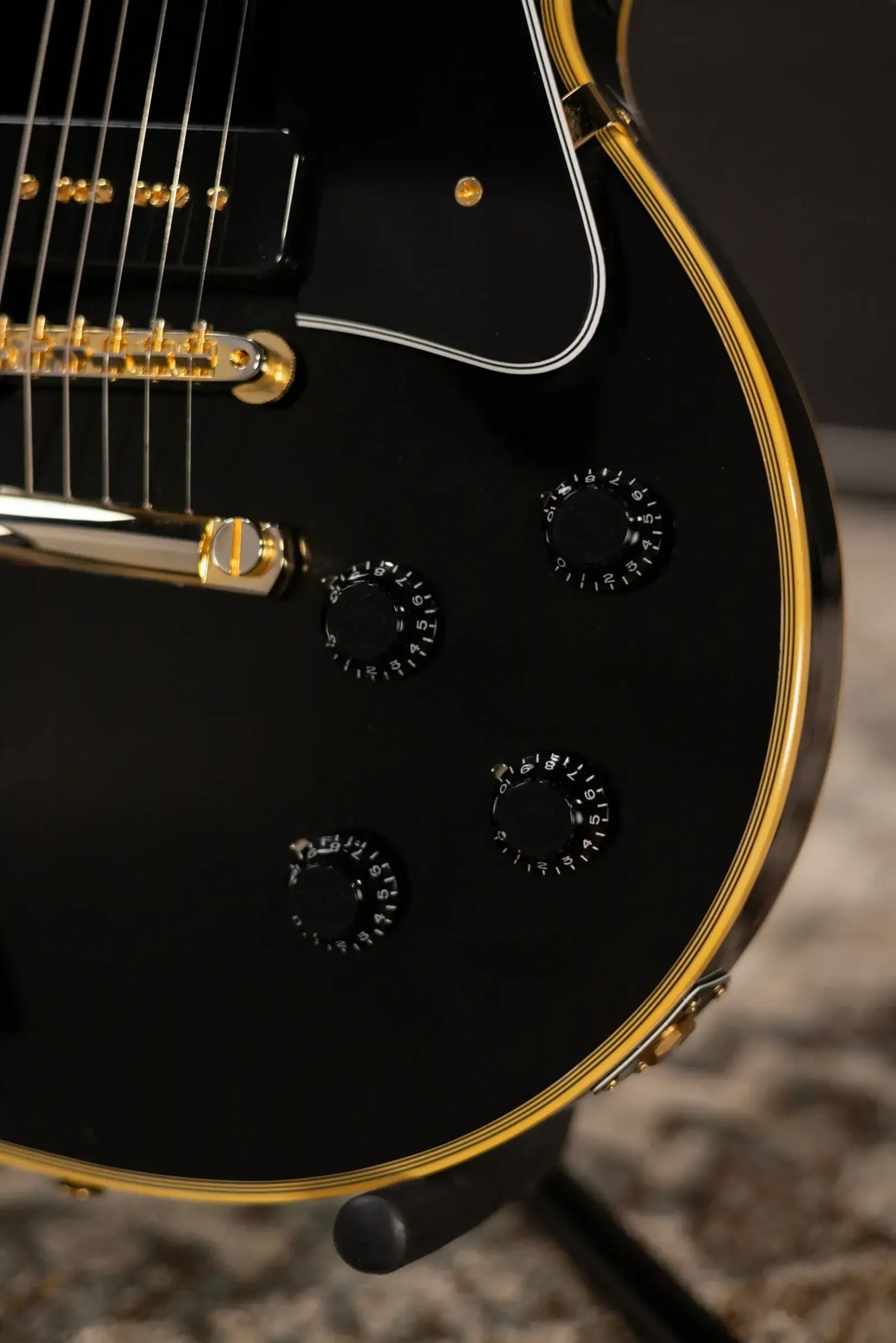 Gibson Custom Shop '54 Les Paul Custom Reissue Electric Guitar - Ebony with Hardshell Case - Used