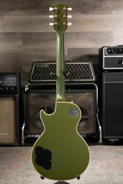 Gibson Custom Shop 54 Les Paul Custom VOS Electric Guitar - Olive Drab with Hardshell Case