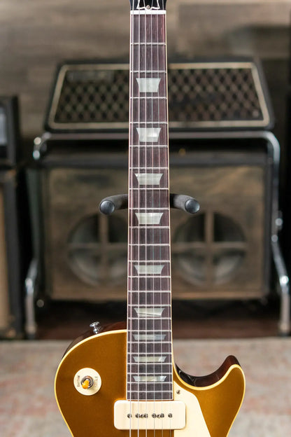 Gibson Custom Shop 56 Les Paul Standard Dark Back Electric Guitar - Double Gold VOS with Hardshell Case