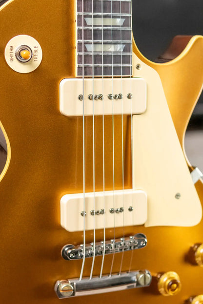 Gibson Custom Shop 56 Les Paul Standard Dark Back Electric Guitar - Double Gold VOS with Hardshell Case