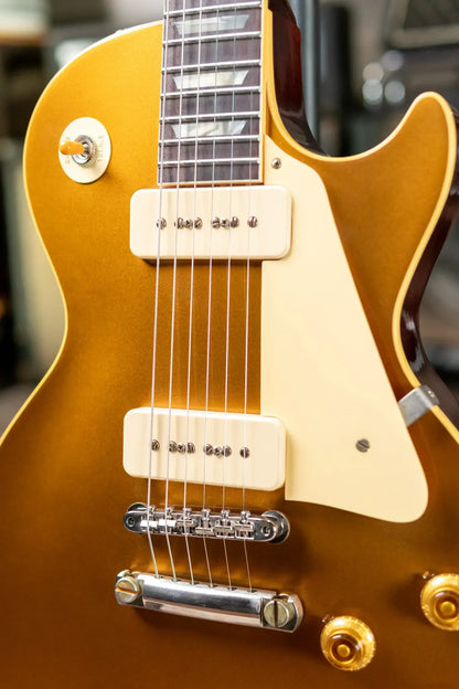 Gibson Custom Shop 56 Les Paul Standard Dark Back Electric Guitar - Double Gold VOS with Hardshell Case