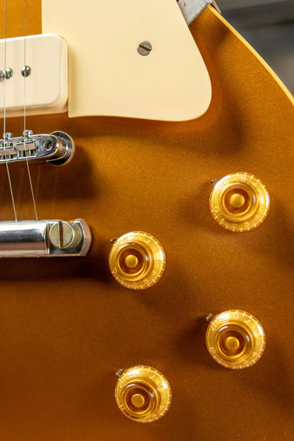 Gibson Custom Shop 56 Les Paul Standard Dark Back Electric Guitar - Double Gold VOS with Hardshell Case