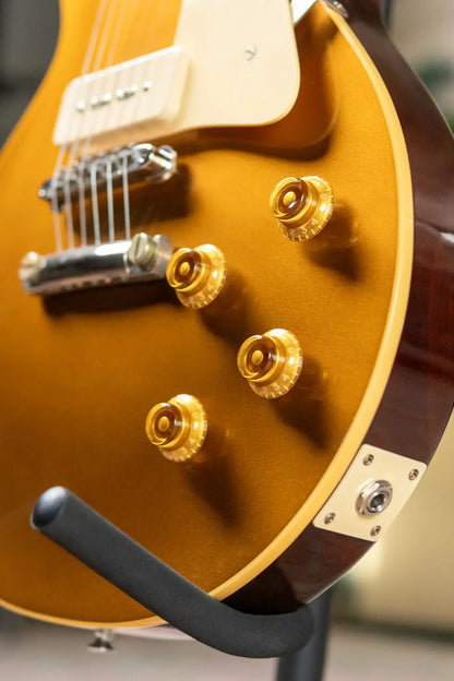 Gibson Custom Shop 56 Les Paul Standard Dark Back Electric Guitar - Double Gold VOS with Hardshell Case