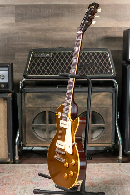 Gibson Custom Shop 56 Les Paul Standard Dark Back Electric Guitar - Double Gold VOS with Hardshell Case