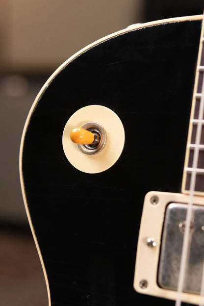 Gibson Custom Shop '57 Les Paul Standard Murphy Lab Ultra Heavy Aged Electric Guitar - Ebony over Double Gold with Hardshell Case