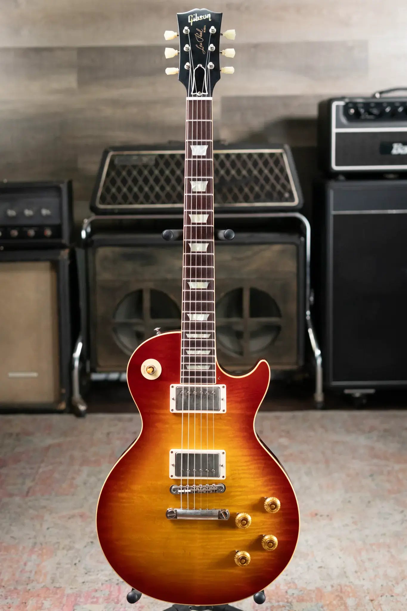 Gibson Custom Shop '59 Les Paul VOS Electric Guitar w/ Hardshell Case - Cherry Sunburst - Used