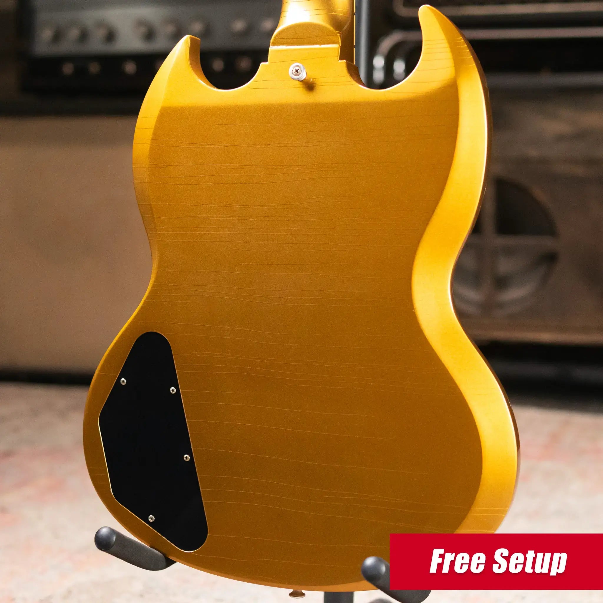 Gibson Custom Shop '61 SG Standard Murphy Lab Ultra Light Aged Electric Guitar - Double Gold with Hardshell Case