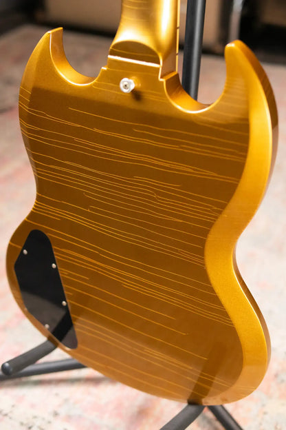 Gibson Custom Shop '61 SG Standard Murphy Lab Ultra Light Aged Electric Guitar - Double Gold with Hardshell Case