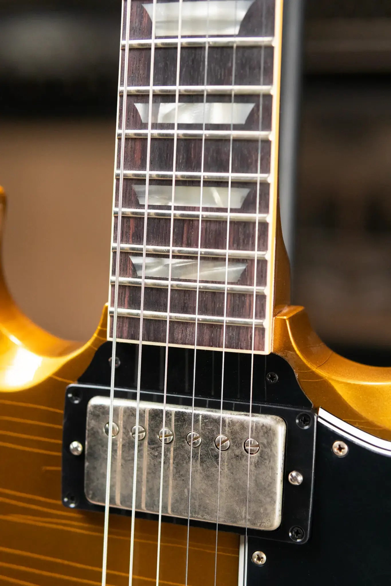 Gibson Custom Shop '61 SG Standard Murphy Lab Ultra Light Aged Electric Guitar - Double Gold with Hardshell Case