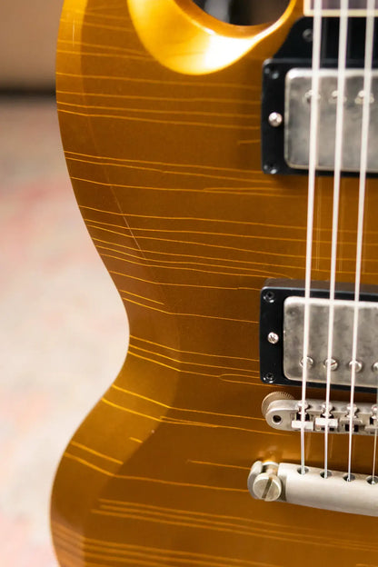 Gibson Custom Shop '61 SG Standard Murphy Lab Ultra Light Aged Electric Guitar - Double Gold with Hardshell Case