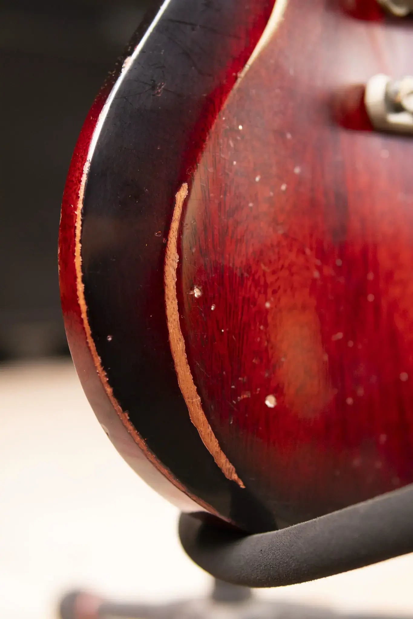 Gibson Custom Shop '61 SG Standard Reissue Murphy Lab Heavy Aged Electric Guitar - Reissue Burst with Hardshell Case