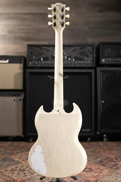 Gibson Custom Shop 64 SG Standard with Maestro Electric Guitar - TV White with Hardshell Case - Floor Model