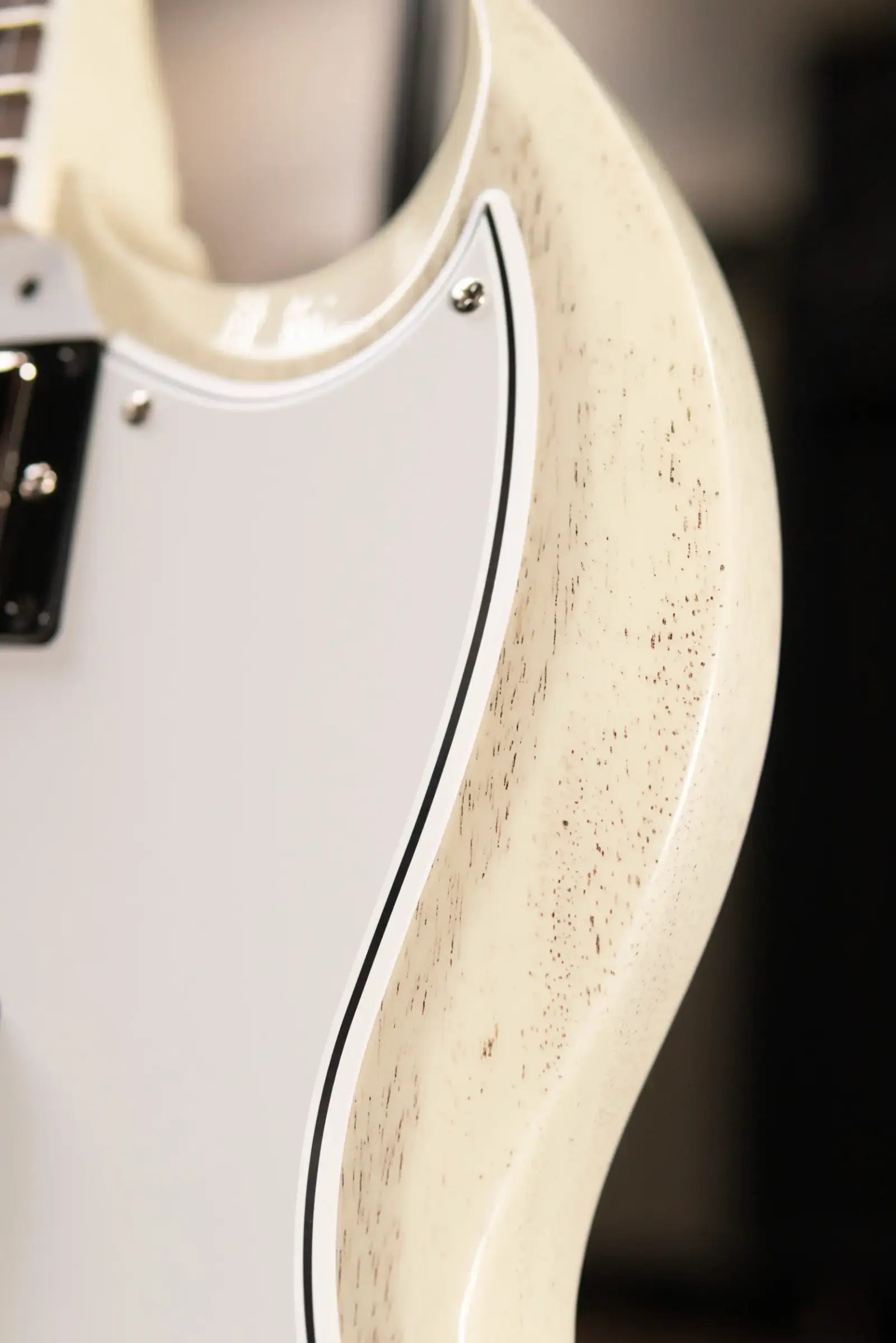Gibson Custom Shop 64 SG Standard with Maestro Electric Guitar - TV White with Hardshell Case - Floor Model