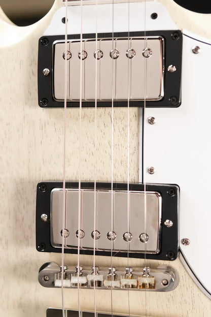 Gibson Custom Shop 64 SG Standard with Maestro Electric Guitar - TV White with Hardshell Case - Floor Model