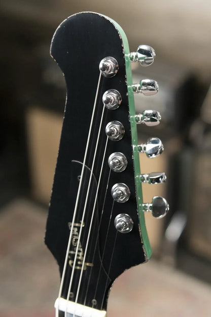 Gibson Custom Shop Firebird Custom Murphy Lab Heavy Aged Electric Guitar - Inverness Green with Hardshell Case