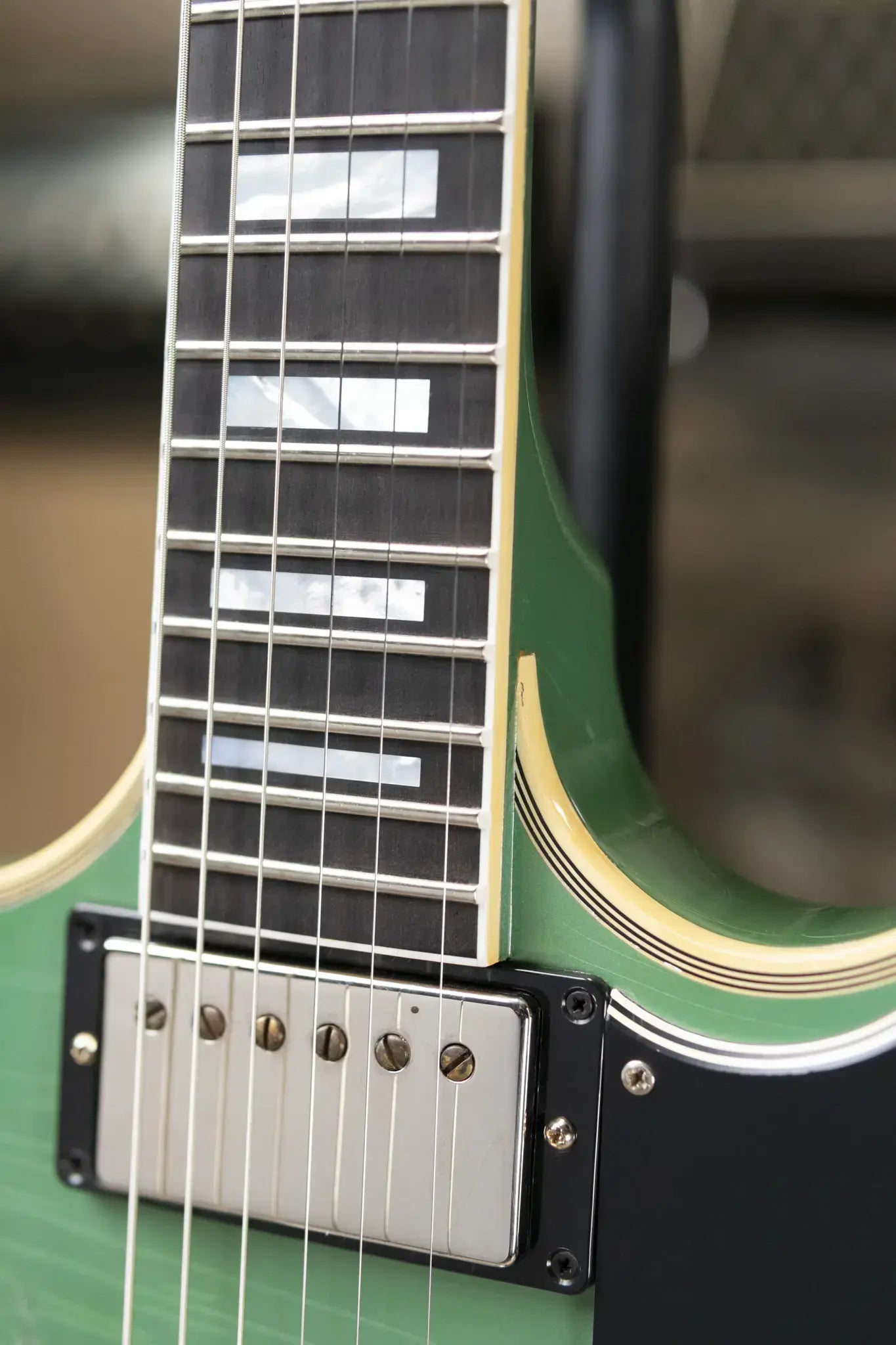 Gibson Custom Shop Firebird Custom Murphy Lab Heavy Aged Electric Guitar - Inverness Green with Hardshell Case
