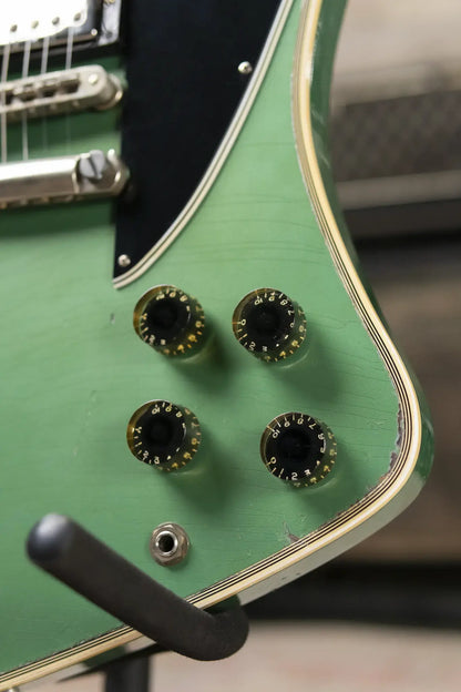 Gibson Custom Shop Firebird Custom Murphy Lab Heavy Aged Electric Guitar - Inverness Green with Hardshell Case