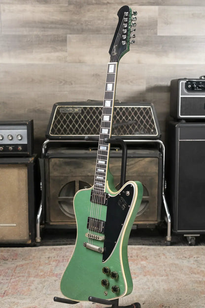 Gibson Custom Shop Firebird Custom Murphy Lab Heavy Aged Electric Guitar - Inverness Green with Hardshell Case