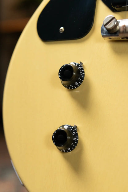 Gibson Custom Shop Left-Handed 57 Les Paul Junior VOS - TV Yellow with Hardshell Case