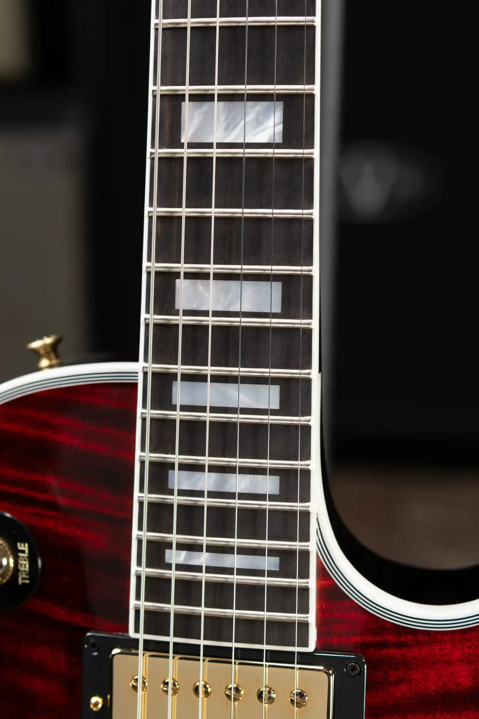 Gibson Custom Shop Les Paul Axcess Custom Figured Top Electric Guitar - Bengal Burst with Hardshell Case
