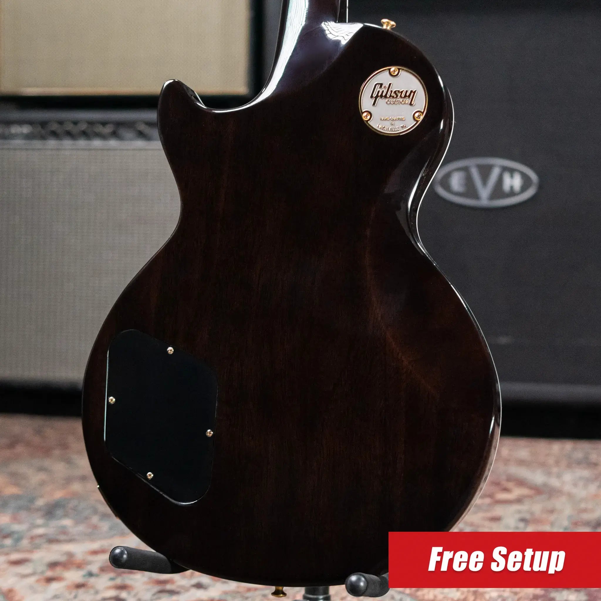Gibson Custom Shop Les Paul Axcess Electric Guitar, Figured Top with Ebony Fingerboard - Bengal Burst with Hardshell Case