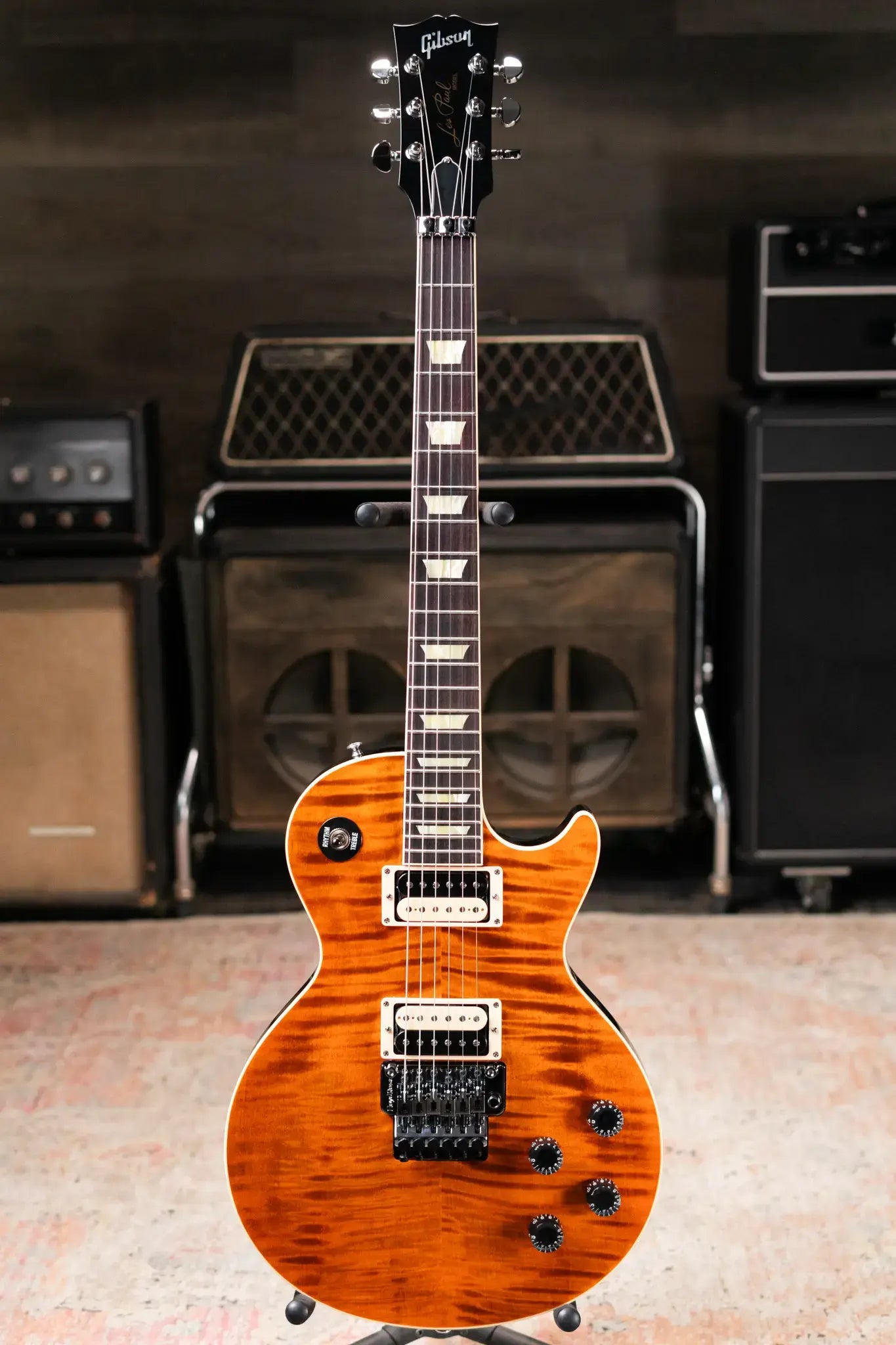 Gibson Custom Shop Les Paul Axcess Standard Electric Guitar - Siberian Tiger Gloss with Hardshell Case