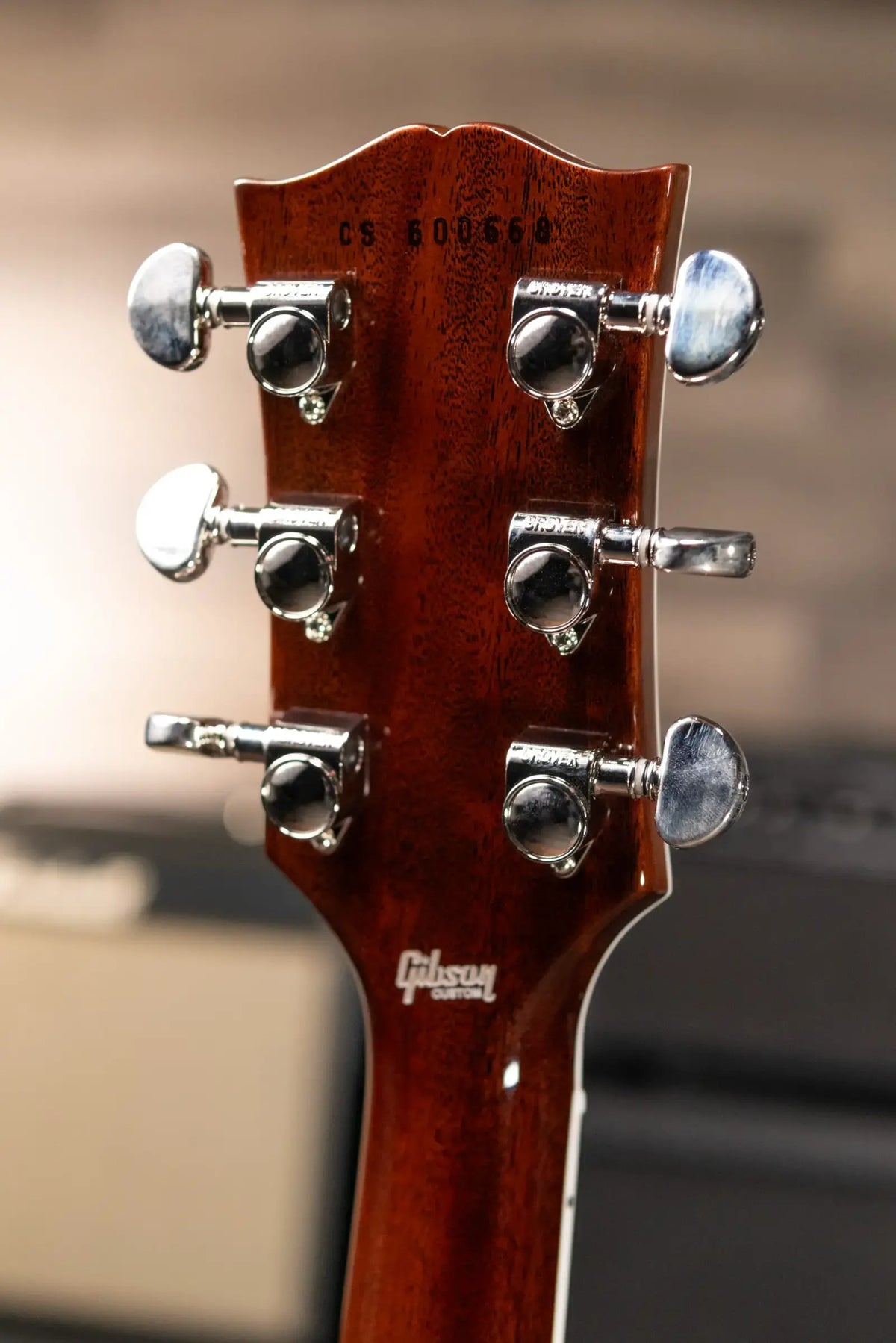 Gibson Custom Shop Les Paul Custom Figured Electric Guitar - Root Beer/Walnut with Hardshell Case