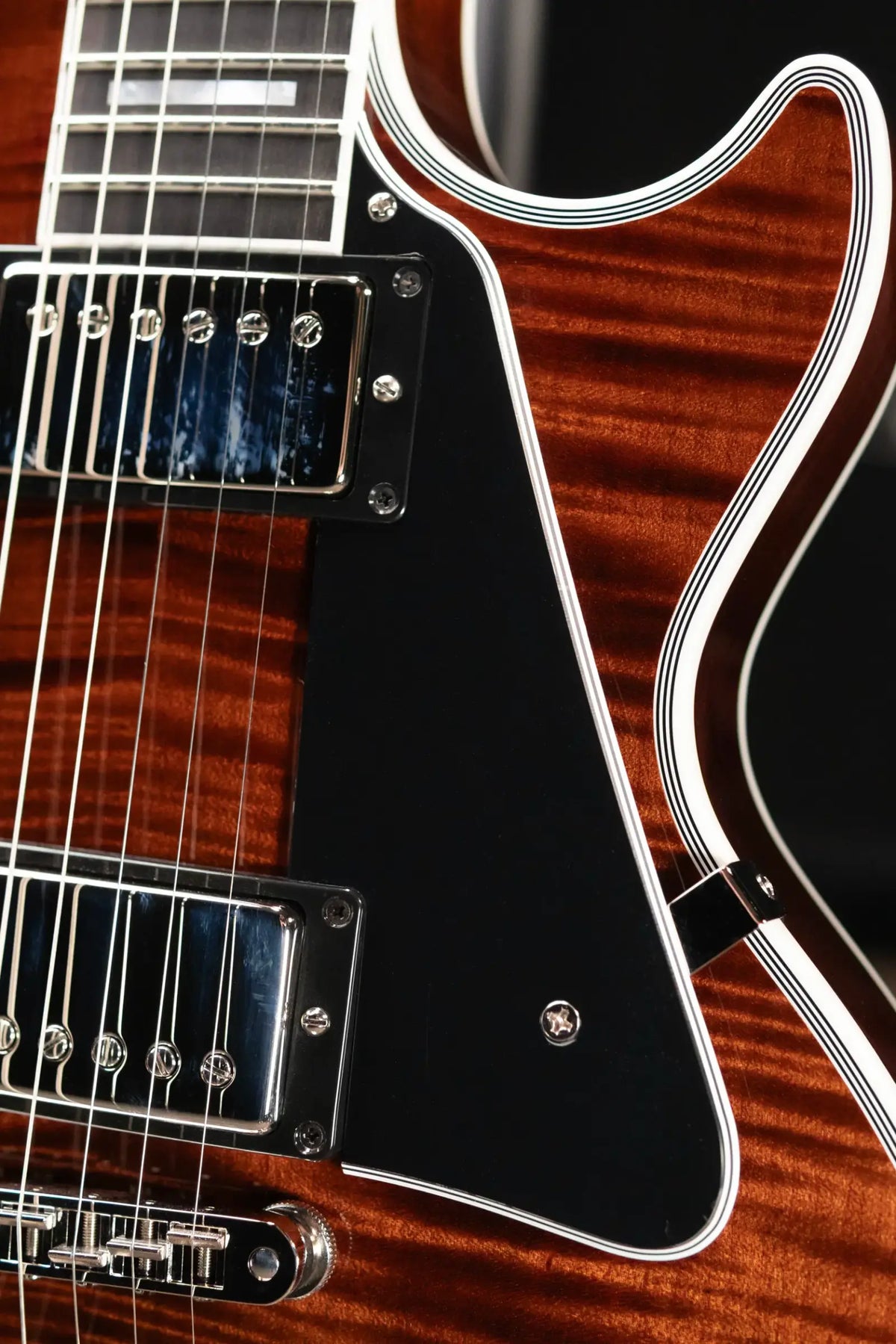 Gibson Custom Shop Les Paul Custom Figured Electric Guitar - Root Beer/Walnut with Hardshell Case