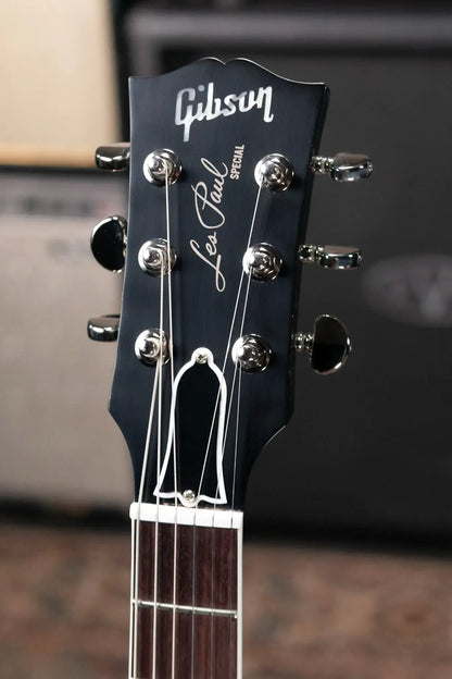 Gibson Custom Shop Les Paul Special Double Cut Figured Electric Guitar - Trans Black VOS with Hardshell Case