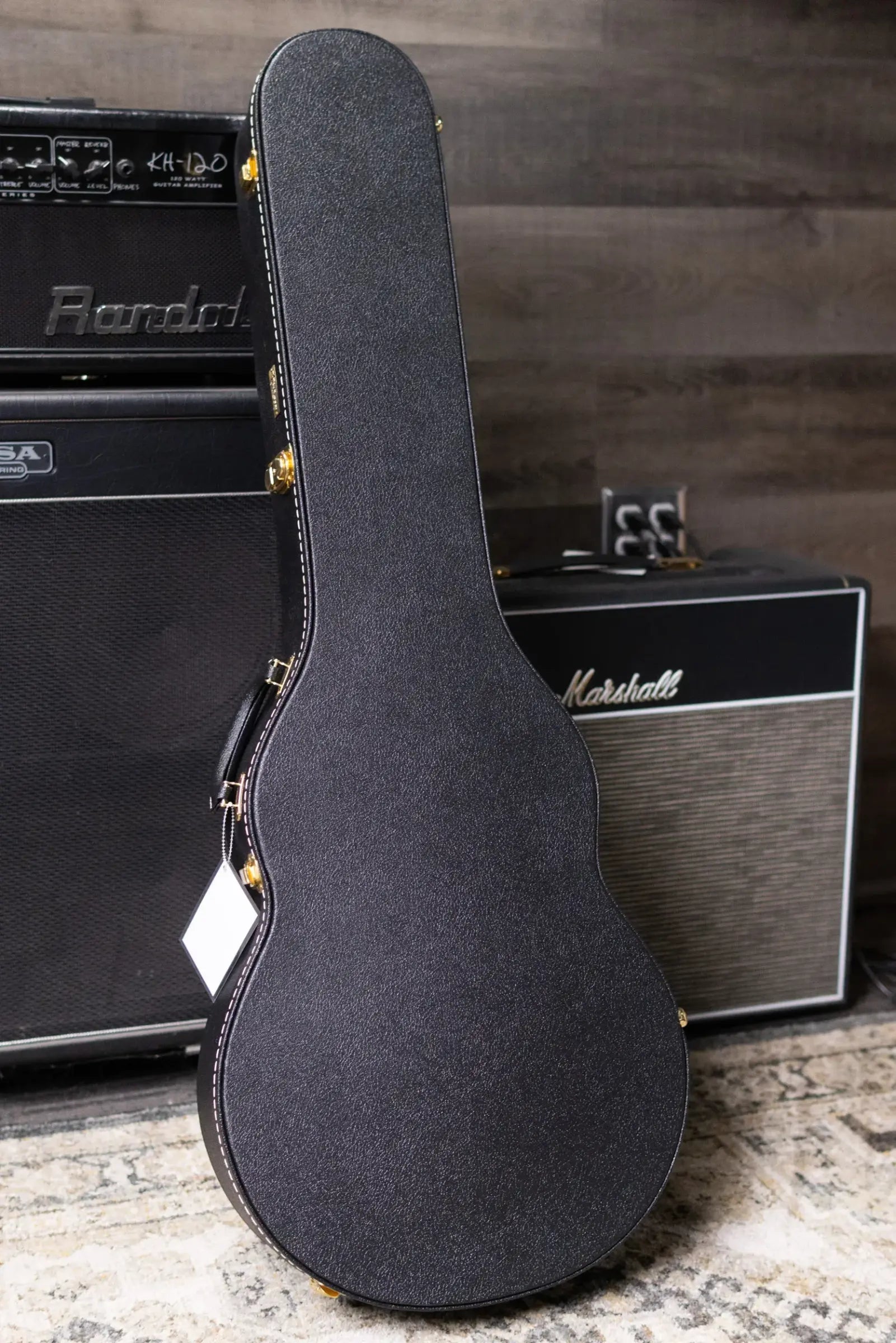 Gibson Custom Shop Limited Edition 1954 Les Paul Custom Reissue Murphy Lab Electric Guitar - Ebony Heavy Aged with Hardshell Case