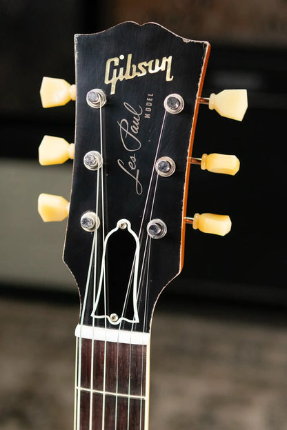 Gibson Custom Shop Limited Edition 1955 NAMM Show Commemorative Les Paul Standard Murphy Lab Light Aged Electric Guitar - Samoa Beige with Hardshell Case