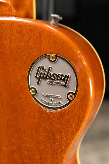 Gibson Custom Shop Limited Edition 1955 NAMM Show Commemorative Les Paul Standard Murphy Lab Light Aged Electric Guitar - Samoa Beige with Hardshell Case
