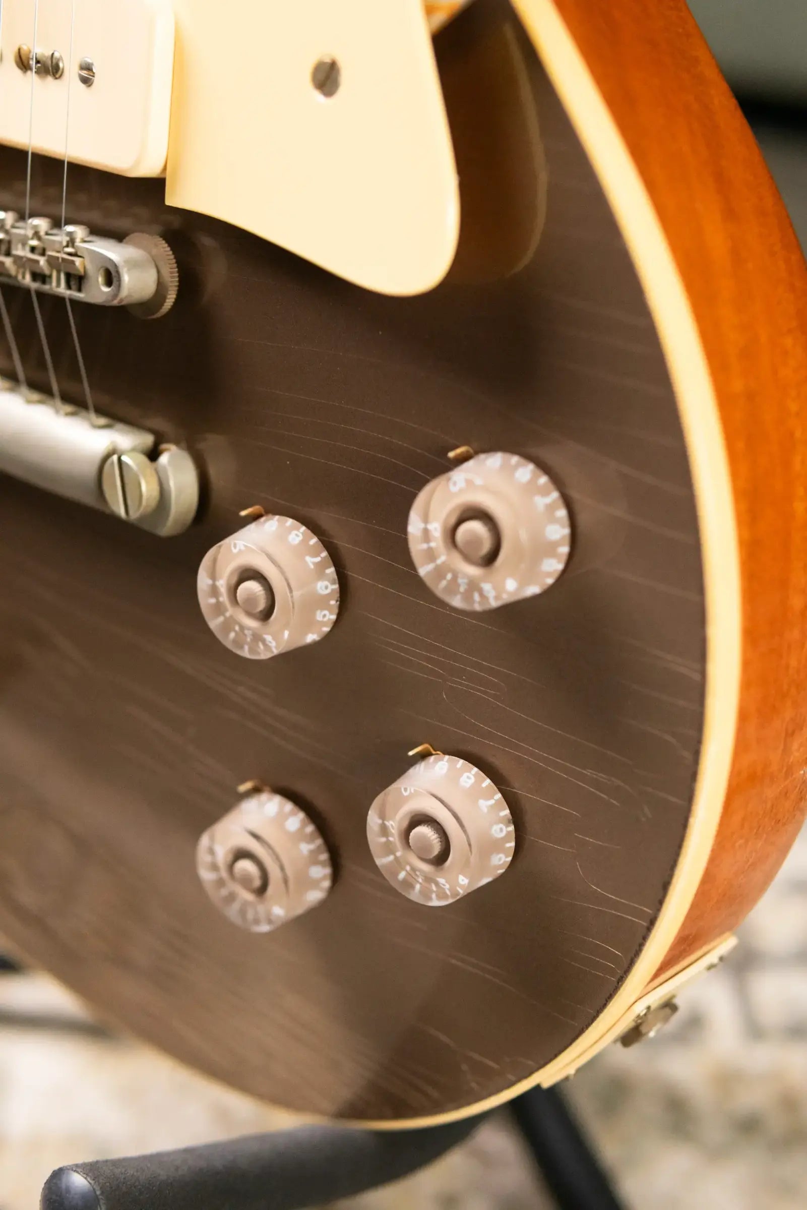 Gibson Custom Shop Limited Edition 1955 NAMM Show Commemorative Les Paul Standard Murphy Lab Light Aged Electric Guitar - Samoa Beige with Hardshell Case