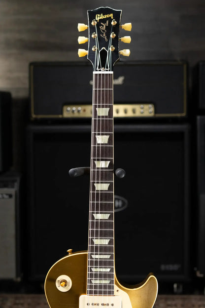 Gibson Custom Shop Limited Edition 1956 Les Paul Standard Reissue Murphy Lab Electric Guitar - All Gold Light Aged with Hardshell Case