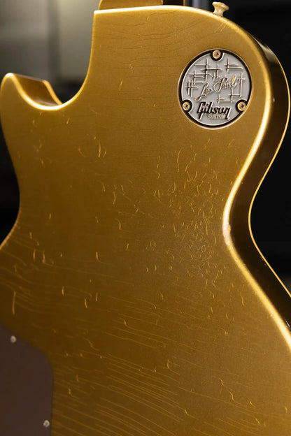 Gibson Custom Shop Limited Edition 1956 Les Paul Standard Reissue Murphy Lab Electric Guitar - All Gold Light Aged with Hardshell Case