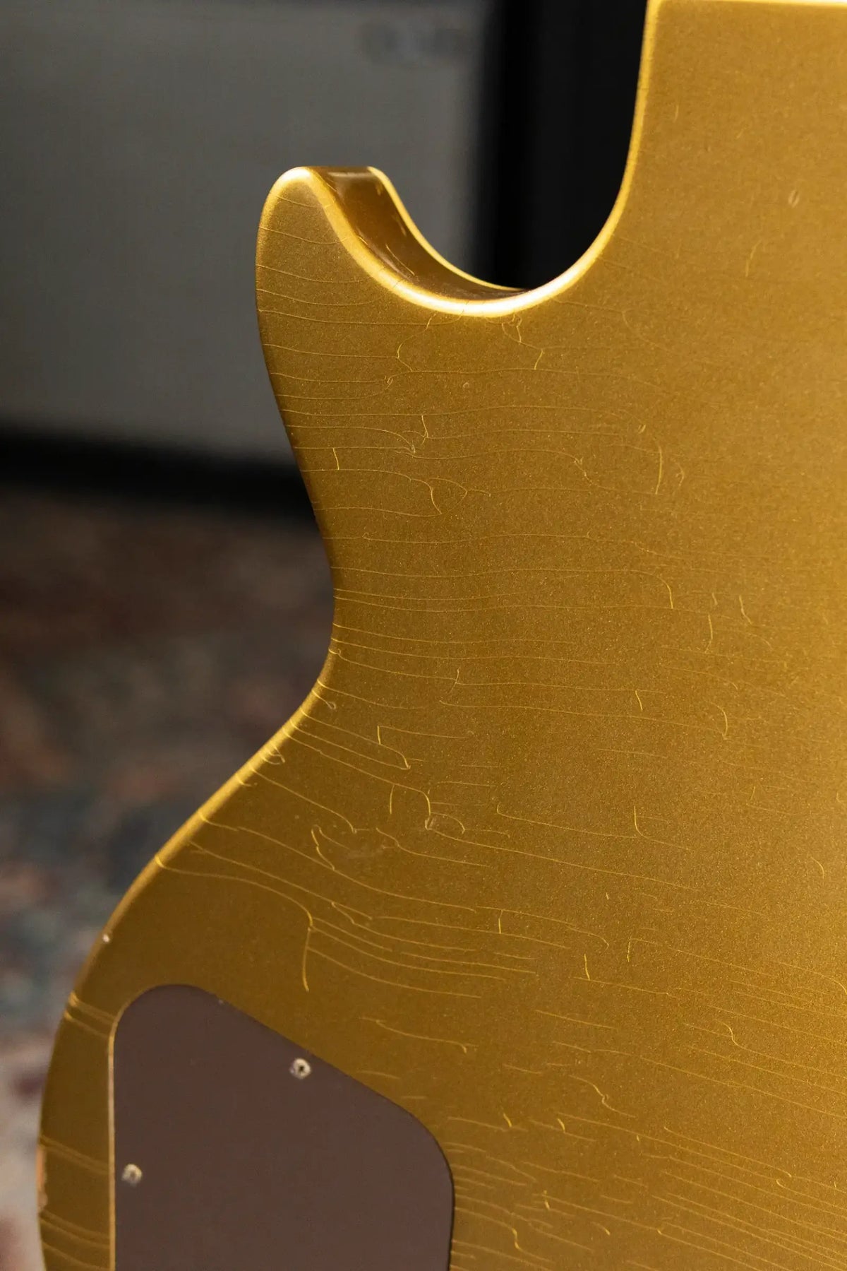 Gibson Custom Shop Limited Edition 1956 Les Paul Standard Reissue Murphy Lab Electric Guitar - All Gold Light Aged with Hardshell Case