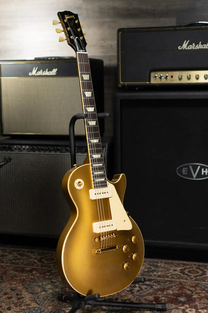 Gibson Custom Shop Limited Edition 1956 Les Paul Standard Reissue Murphy Lab Electric Guitar - All Gold Light Aged with Hardshell Case