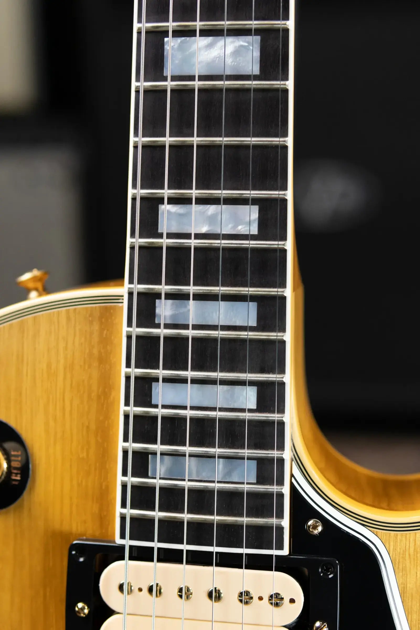 Gibson Custom Shop Limited Edition 1957 Les Paul Custom All Korina VOS Electric Guitar - Antique Natural with Hardshell Case