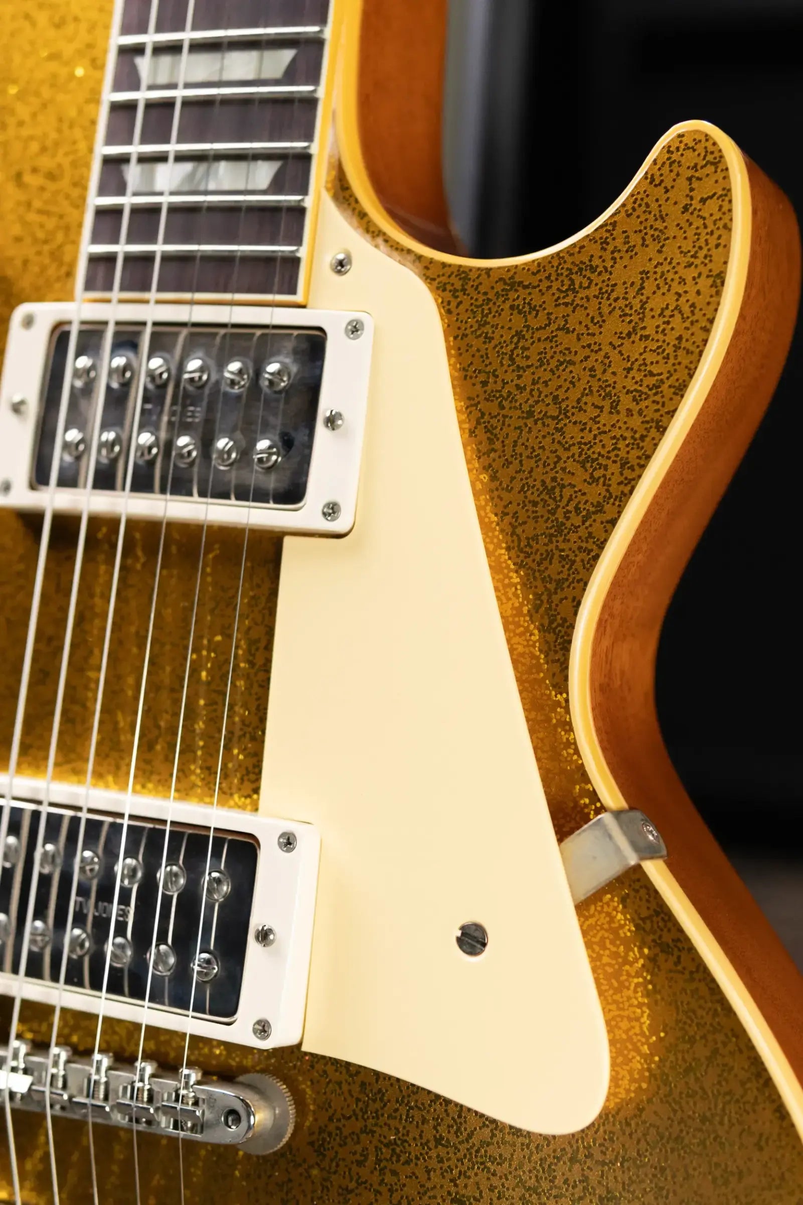 Gibson Custom Shop Limited Edition 1957 Les Paul Standard VOS Electric Guitar - Gold Sparkle with Hardshell Case