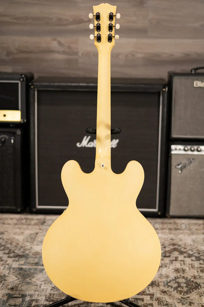 Gibson Custom Shop Limited Edition 1959 ES-330 Bigsby Reissue Hollow Body Electric Guitar - Antique White VOS with Hardshell Case