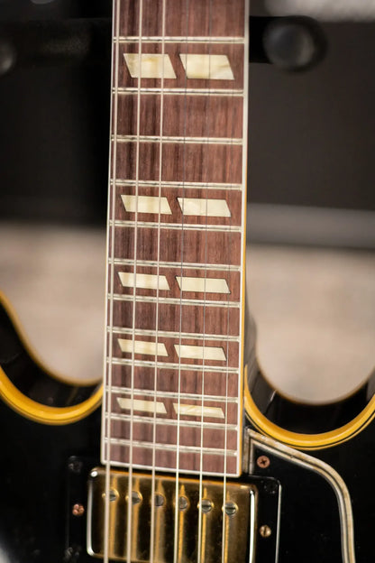 Gibson Custom Shop Limited Edition 1959 ES-345 Varitone Bigsby Reissue Murphy Lab Semi-Hollow Electric Guitar - Ebony Heavy Aged with Hardshell Case