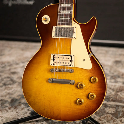 Gibson Custom Shop Limited Edition 1959 Les Paul Standard Birdseye Maple Pg 151 BOTB Murphy Lab Light Aged Electric Guitar with Hardshell Case