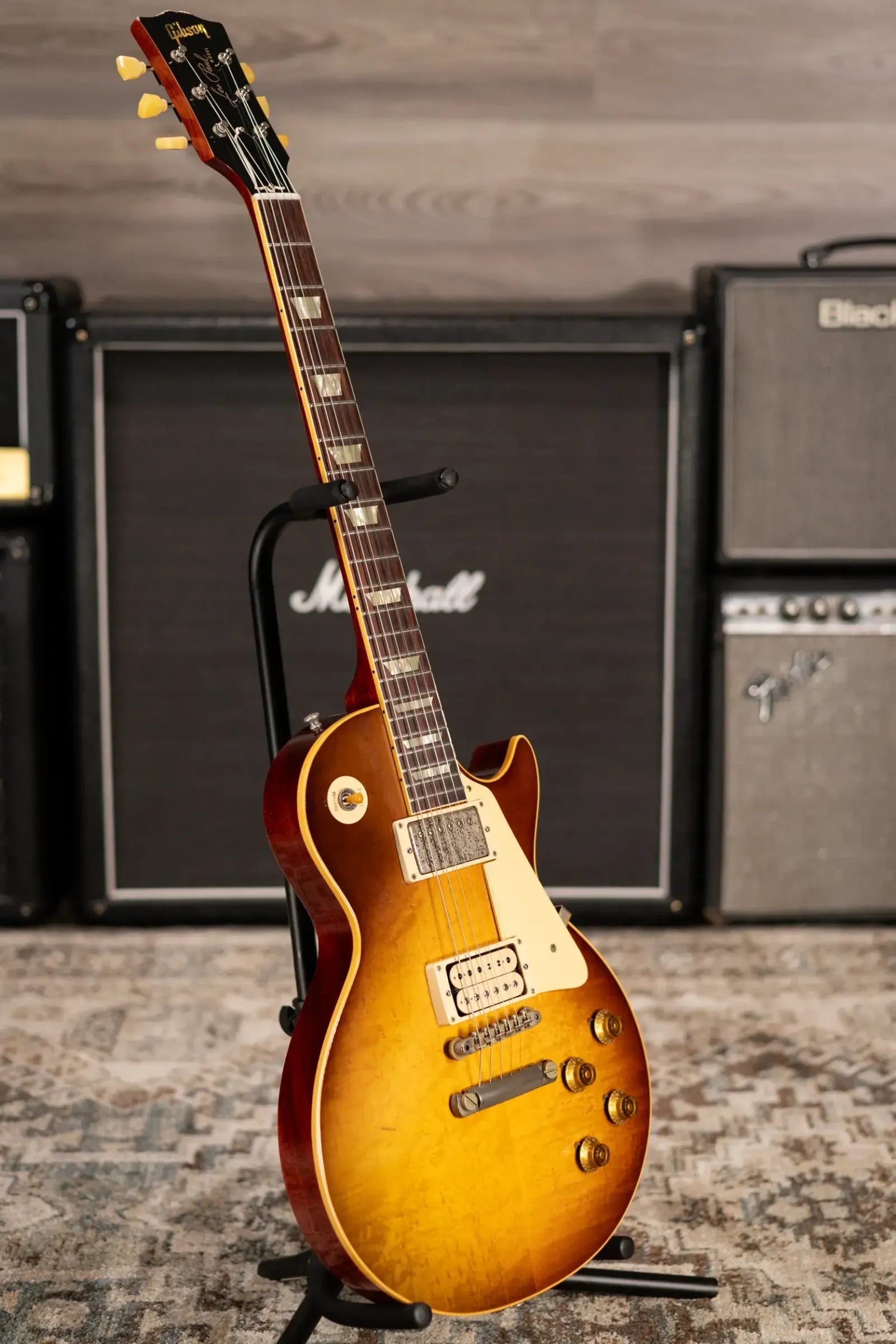 Gibson Custom Shop Limited Edition 1959 Les Paul Standard Birdseye Maple Pg 151 BOTB Murphy Lab Light Aged Electric Guitar with Hardshell Case
