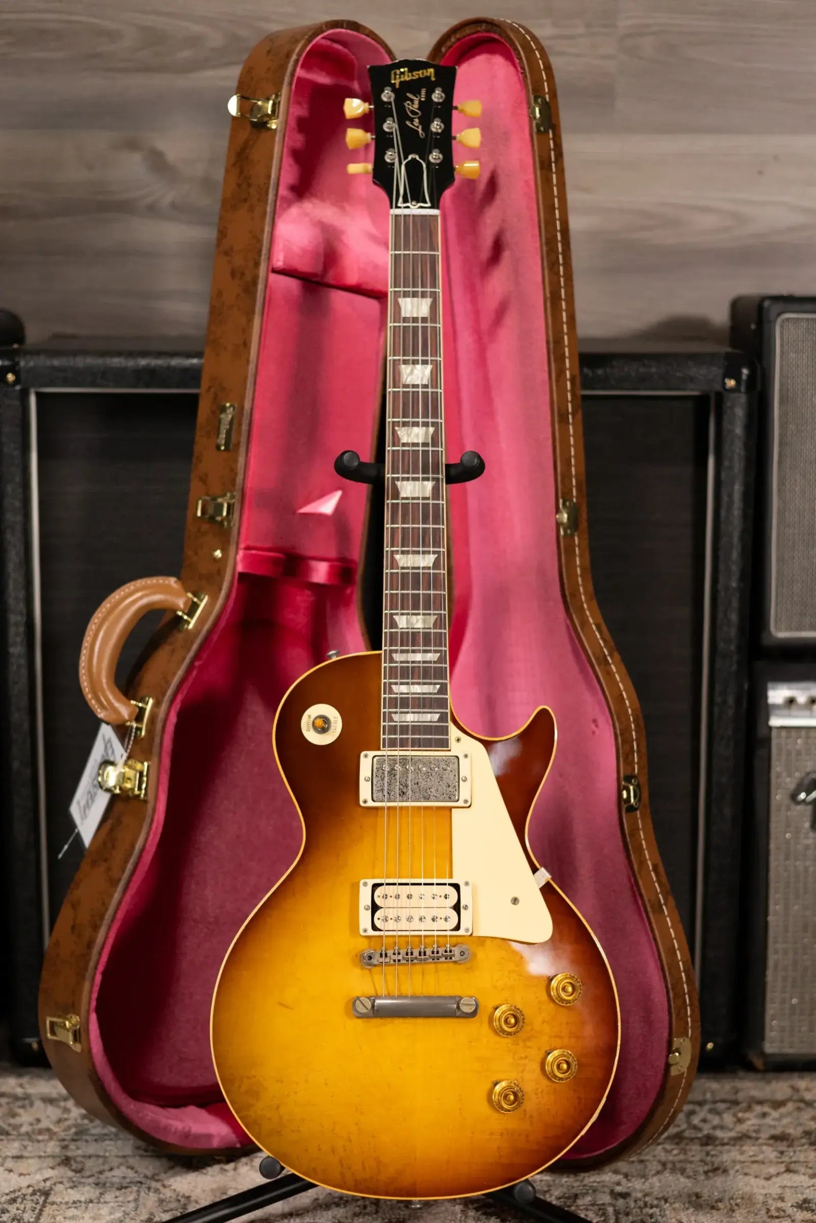 Gibson Custom Shop Limited Edition 1959 Les Paul Standard Birdseye Maple Pg 151 BOTB Murphy Lab Light Aged Electric Guitar with Hardshell Case