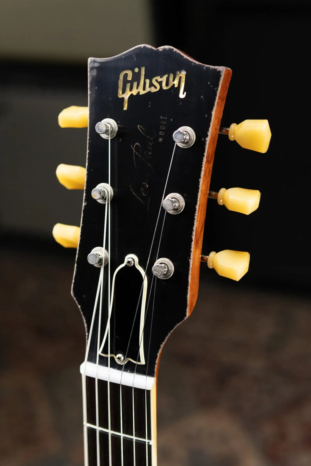 Gibson Custom Shop Limited Edition 1959 Les Paul Standard Reissue Murphy Lab Electric Guitar - Faded Peach Burst Heavy Aged with Hardshell Case