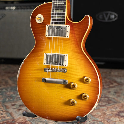 Gibson Custom Shop Limited Edition 1959 Les Paul Standard Reissue Murphy Lab Electric Guitar - Molten Amber Burst Heavy Aged with Hardshell Case