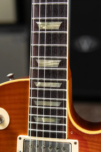 Gibson Custom Shop Limited Edition 1959 Les Paul Standard Reissue Murphy Lab Electric Guitar - Molten Amber Burst Heavy Aged with Hardshell Case