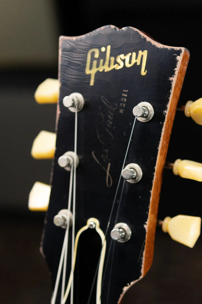 Gibson Custom Shop Limited Edition 1959 Les Paul Standard Reissue Murphy Lab Electric Guitar - Molten Amber Burst Heavy Aged with Hardshell Case