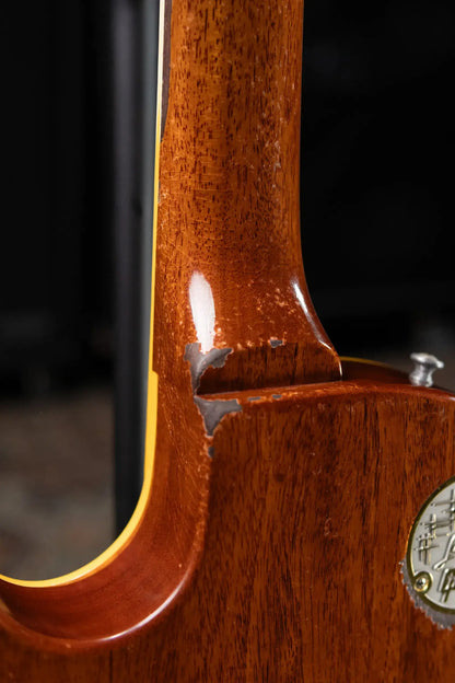 Gibson Custom Shop Limited Edition 1959 Les Paul Standard Reissue Murphy Lab Electric Guitar - Molten Amber Burst Heavy Aged with Hardshell Case